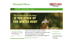Desktop Screenshot of discountoilpdx.com